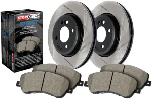 StopTech For Toyota FJ Cruiser 2007-2009 Axle Pack Rear Rotors   Pads Package | 937.44513