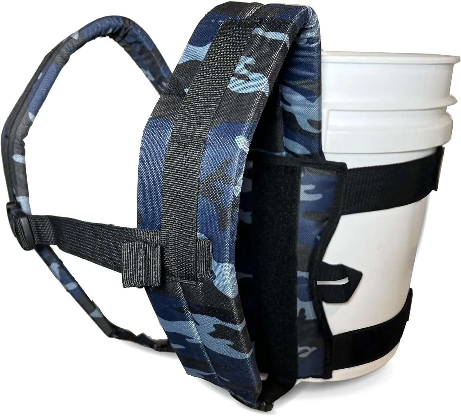 Strap Pack - Backpack Harness for Attaching and Hauling Heavy Oversized Loads (Camo)