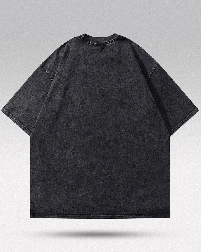 T-shirt oversized y2k "Nightcrawler"
