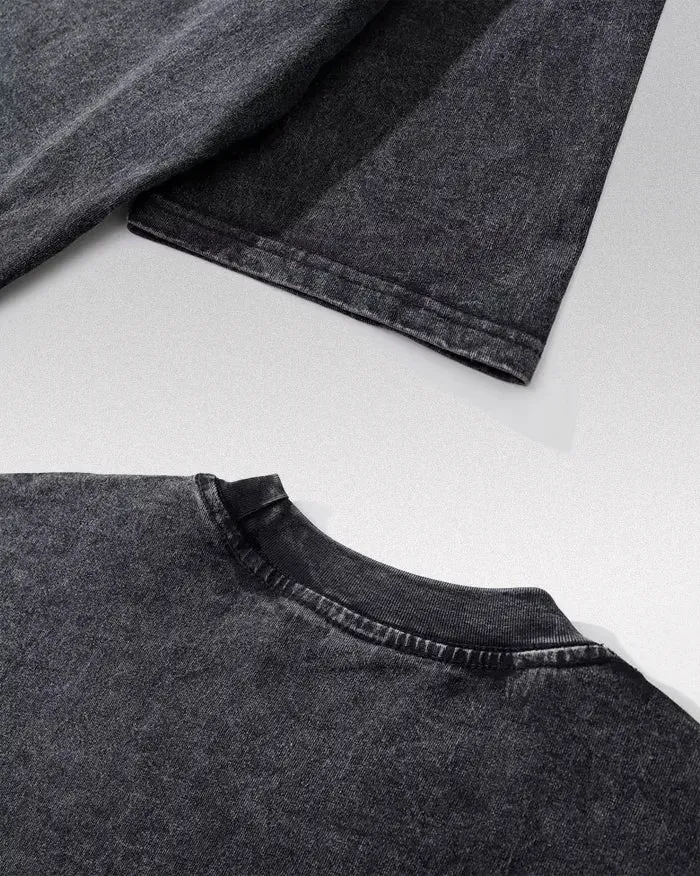 T-shirt oversized y2k "Nightcrawler"