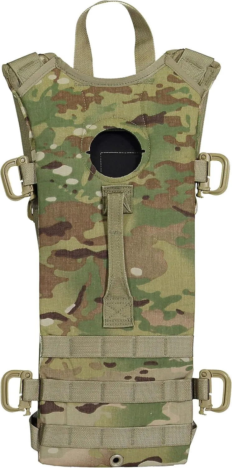 Tactical MOLLE Hydration Pack, Holds 3 Liter Bladder (Sold Separately), Great for Hiking, Cycling, Camping, Running, Hunting