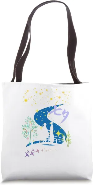 Tanabata, Milky Way, Kimono, Japanese festival,Cute, Star, Tote Bag