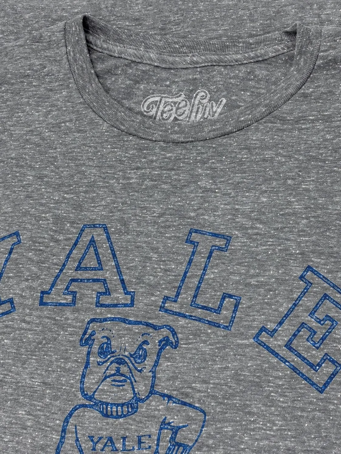 Tee Luv Men's Yale University Shirt - Handsome Dan Yale Bulldogs T-Shirt