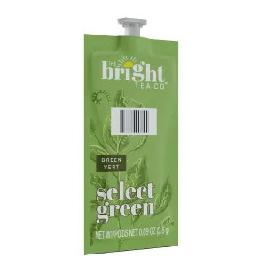 The Bright Tea Co. Select Green Tea Fresh Pack for Flavia Brewers (Pack of 100 Fresh Packs)