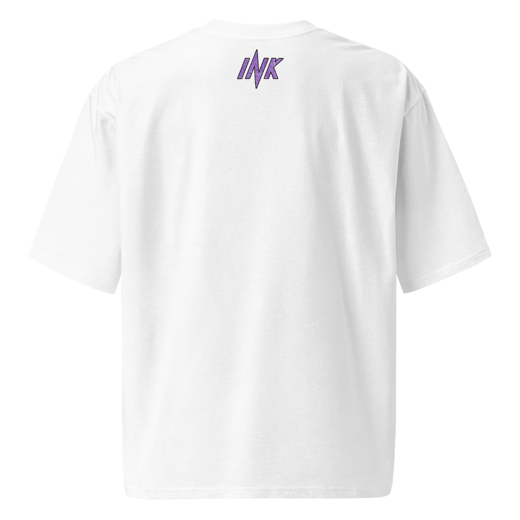 The Lavender Route Oversized Heavy-Cotton Tee