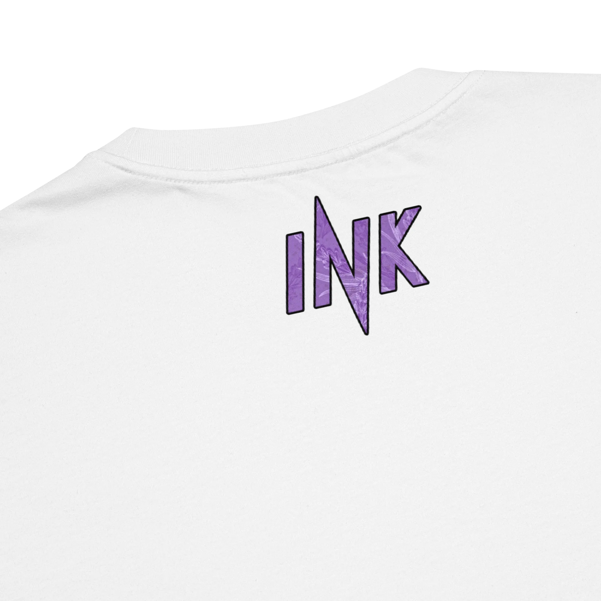The Lavender Route Oversized Heavy-Cotton Tee