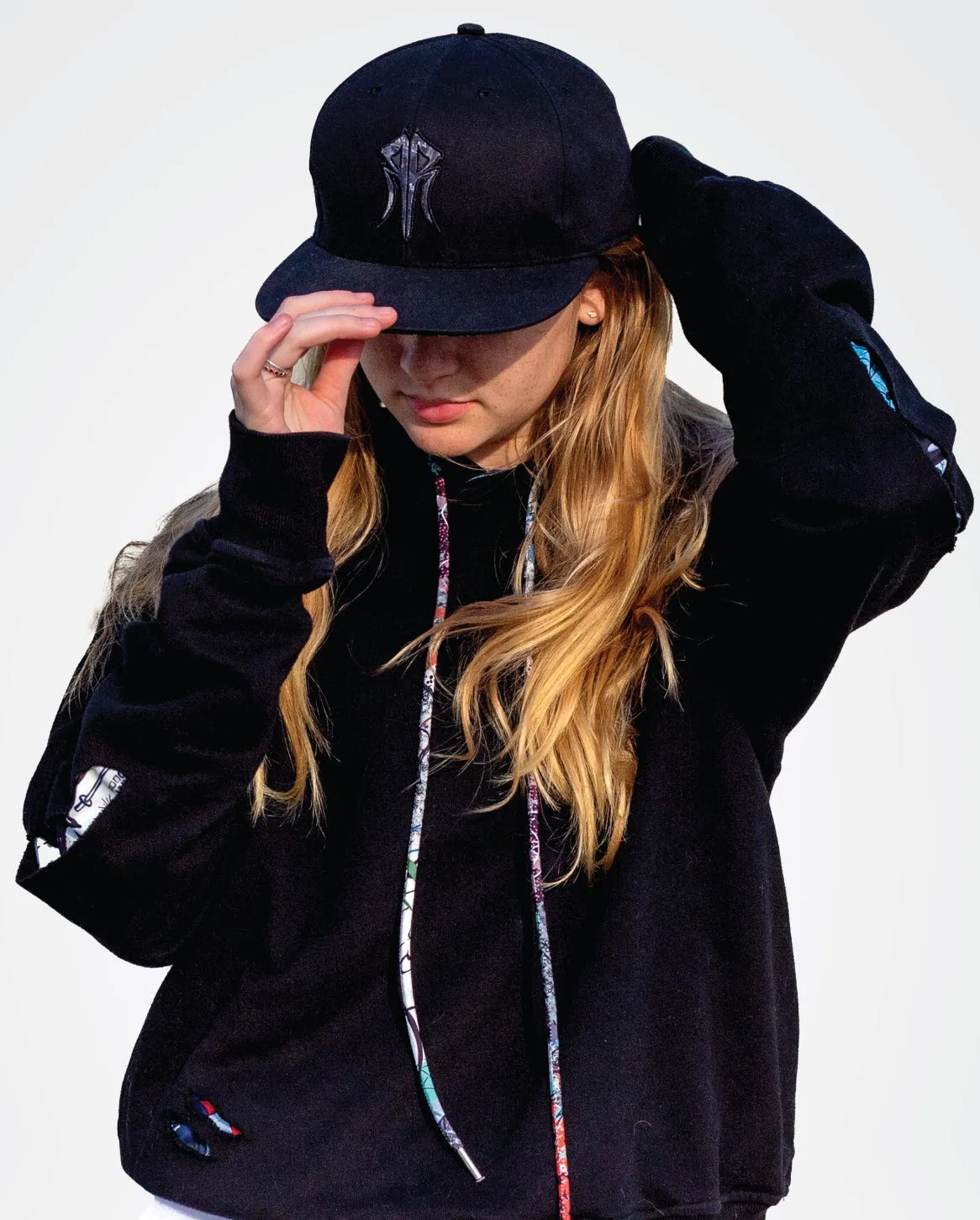 The Lisbon - Black Graffiti Hat