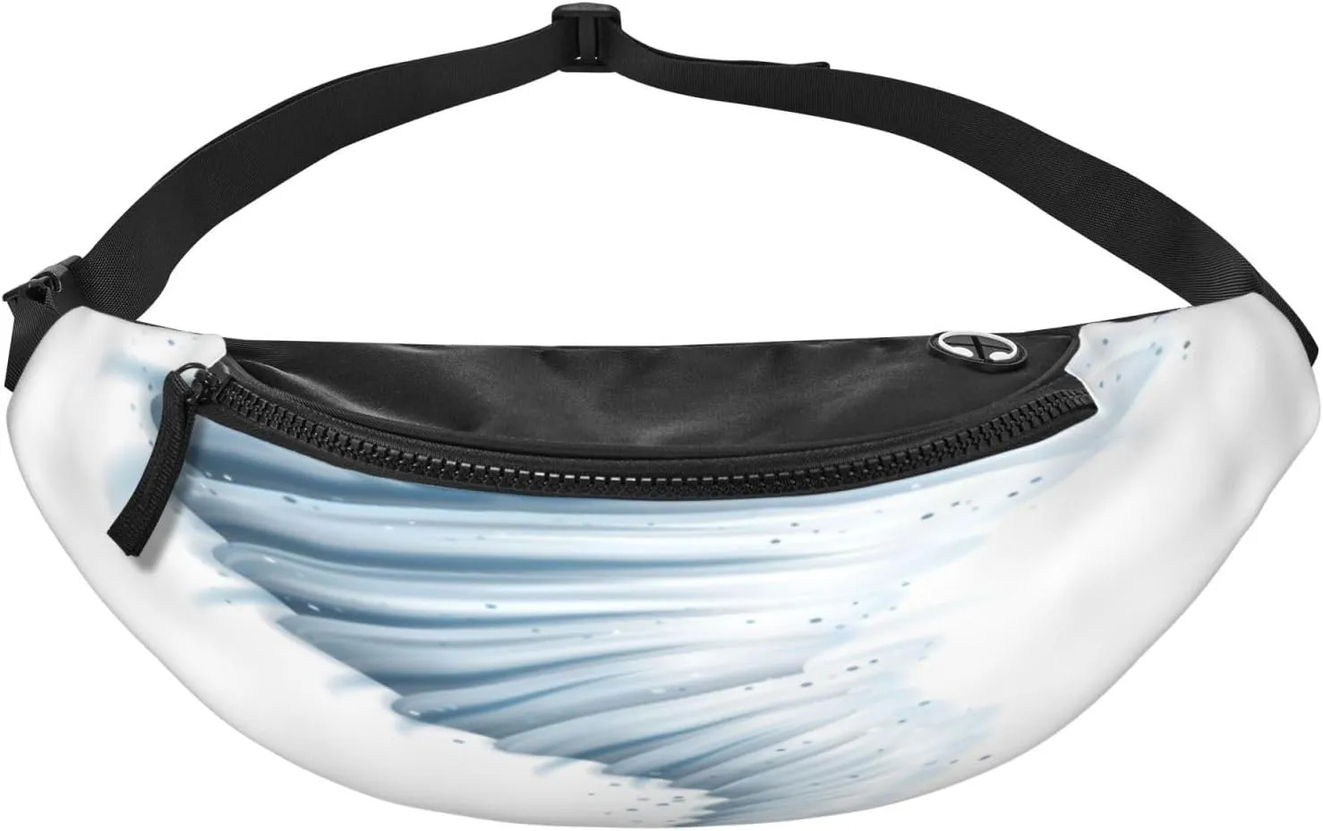 Tornado Fanny Pack, Crossbody Waist Packs for Women Men Waist Bags with Adjustable Strap for Travel Running Hiking Sport