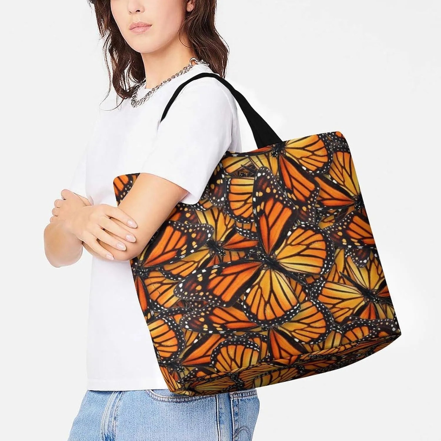 Tote Bag Reusable Grocery Shopping Cloth Bags Gifts For Women Her Mom