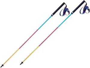 Travel Trekking Pole 2-pc Pack Trekking Poles Adjustable Length Walking Sticks Ultralightwith for Camping Mountaining Outdoor Activities(120cm)