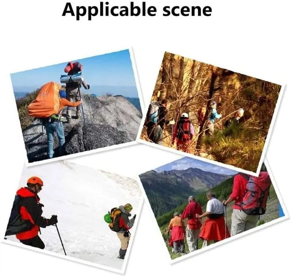 Trekking Poles, Trekking Hiking Poles, Adjustable Walking Sticks, Portable, Lightweight, Suitable for Hiking, Camping, Climbing, Outdoor