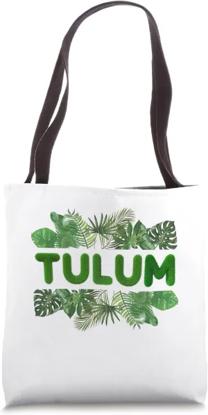 Tulum Party Mexico Festival Jungle Yoga Meditation Maya Tote Bag