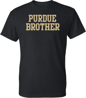 UGP Campus Apparel NCAA Basic Block Brother, Team Color T Shirt, College, University