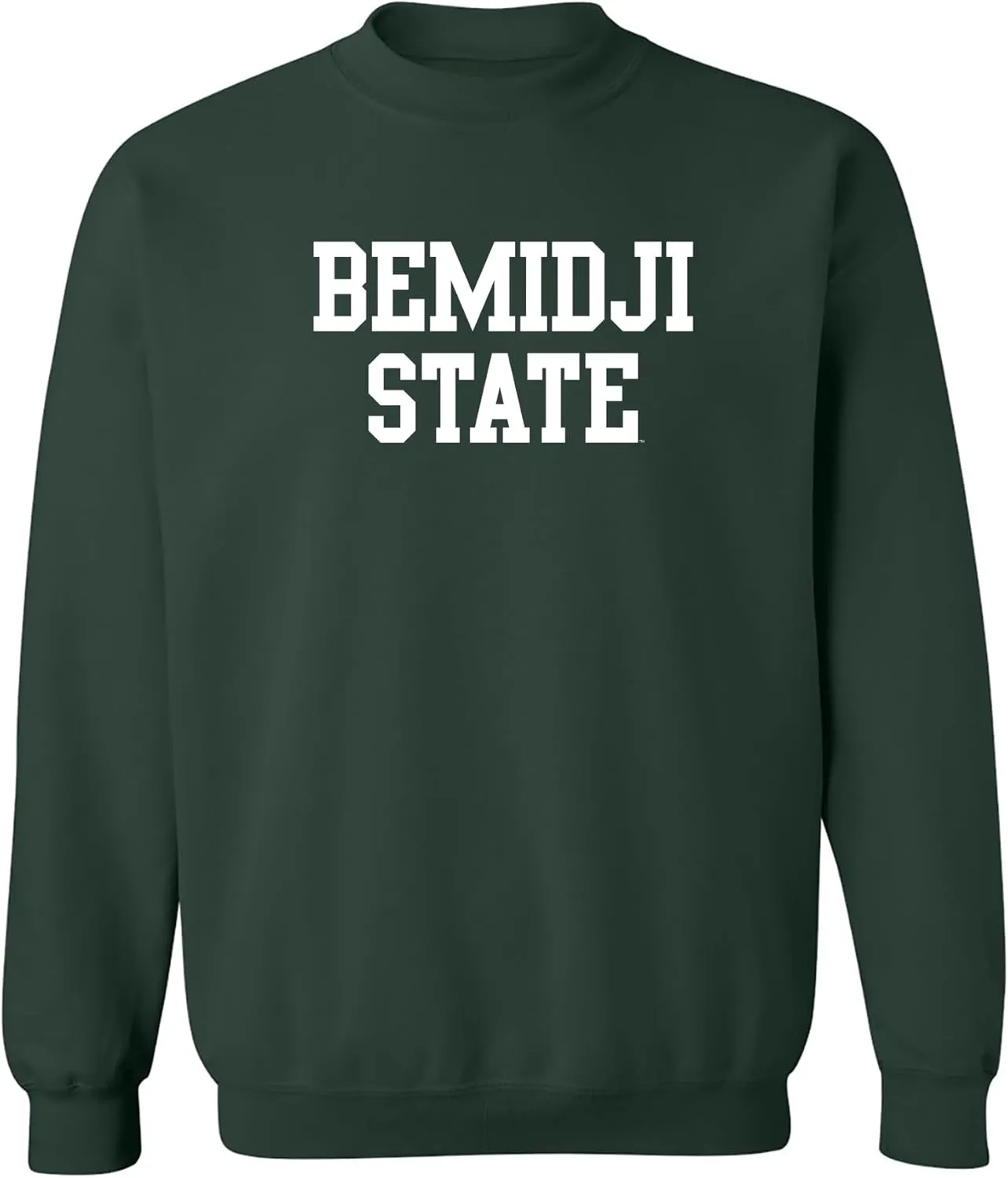 UGP Campus Apparel NCAA Basic Block, Team Color Crewneck, College, University