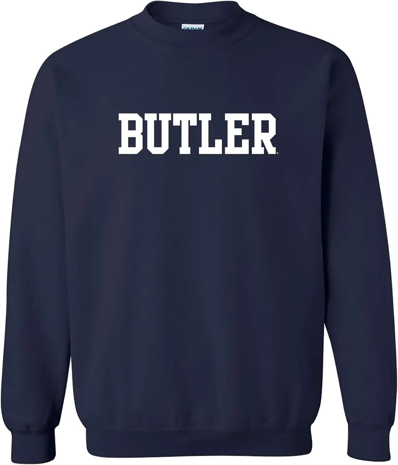 UGP Campus Apparel NCAA Basic Block, Team Color Crewneck, College, University