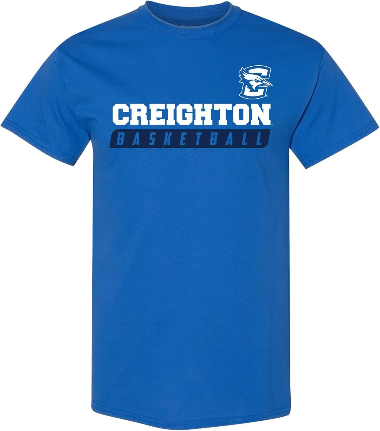 UGP Campus Apparel NCAA Basketball Slant, Team Color T Shirt, College, University