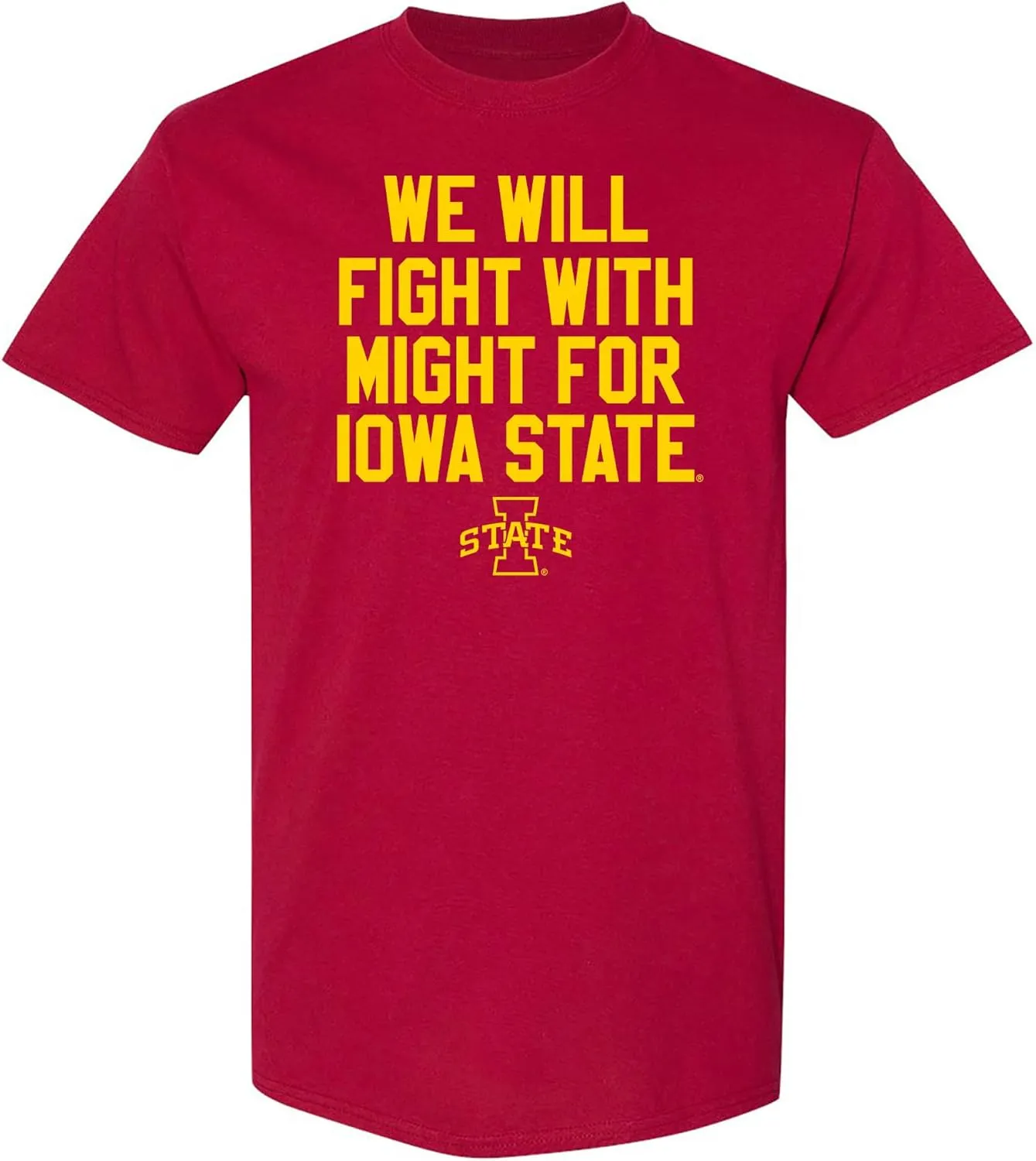 UGP Campus Apparel NCAA Fight Song Sport, Team Color T Shirt, College, University