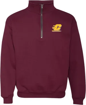 UGP Campus Apparel NCAA Primary Logo, Team Color (1/4) Quarter Zip Sweatshirt, College, University