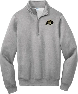 UGP Campus Apparel NCAA Primary Logo, Team Color (1/4) Quarter Zip Sweatshirt, College, University
