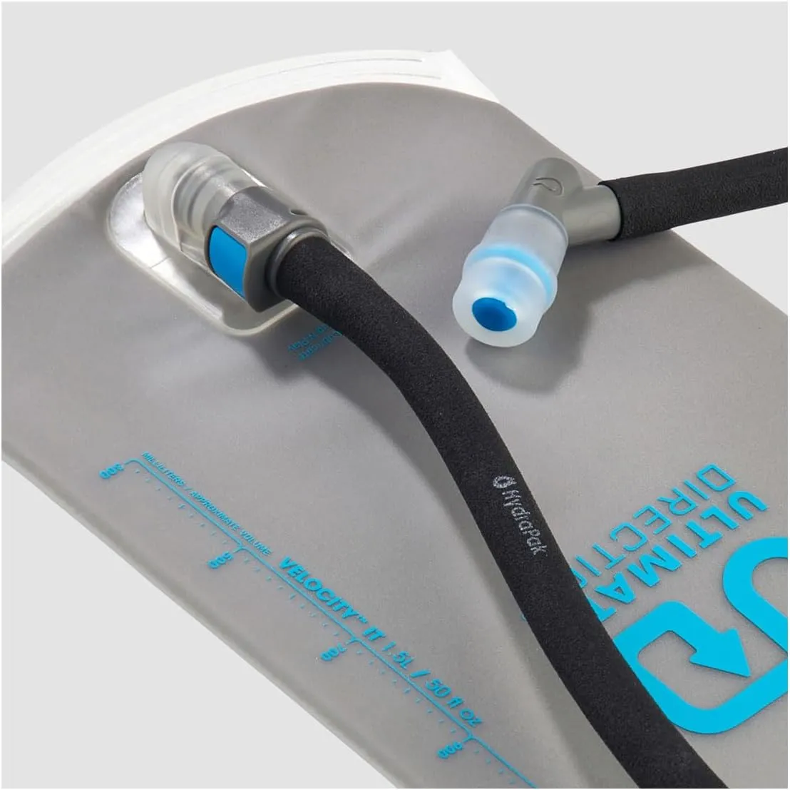 Ultimate Direction Water Reservoir, Hydration Bladder with Straw for Hiking, Running, Endurance Athletes, Made by Hydrapak, 1.5L-3.0L