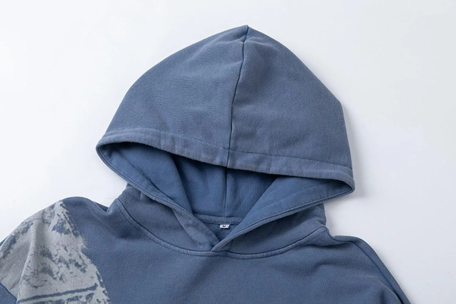 Unisex Baggy Gothic Hoodies Y2k Skeleton Blast Print Grunge Oversized Sweatshirt for Men Streetwear