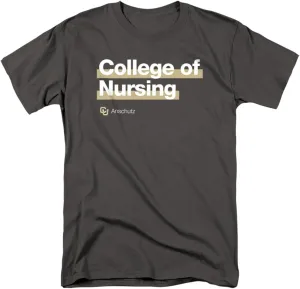 University of Colorado Anschutz Medical Campus College of Nursing Bold Unisex Adult T Shirt