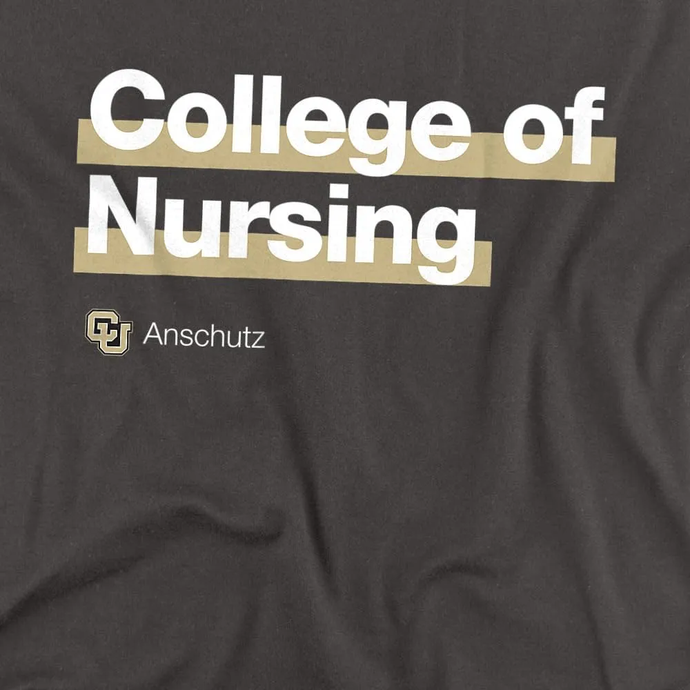 University of Colorado Anschutz Medical Campus College of Nursing Bold Unisex Adult T Shirt