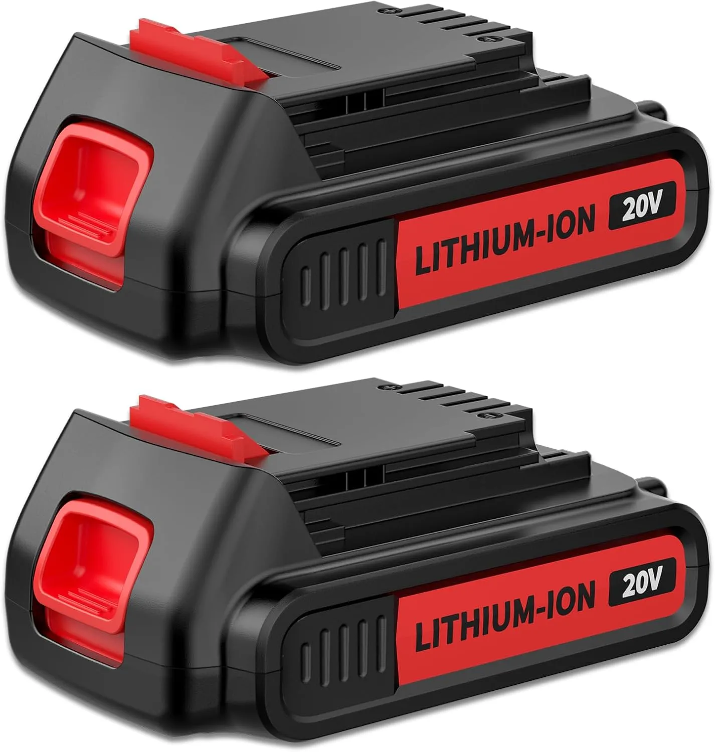 Upgraded 2Pack 3800mAh Replacement for Black and Decker 20V Battery Lithium MAX Compatible with Black Decker 20 Volt Battery LBXR20 LB20 LBX20 LBX4020 LBXR2040 LST220 Cordless Power Tools