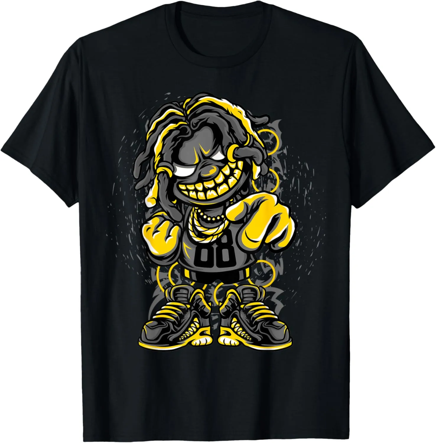 Urban Graffiti Style Street Dude T Cool Hip Hop Street Art T-Shirt