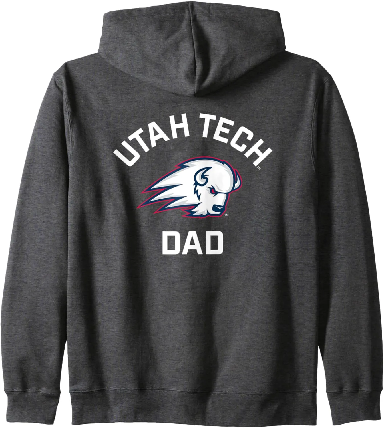 Utah Tech Trailblazers Arched Dad Zip Hoodie