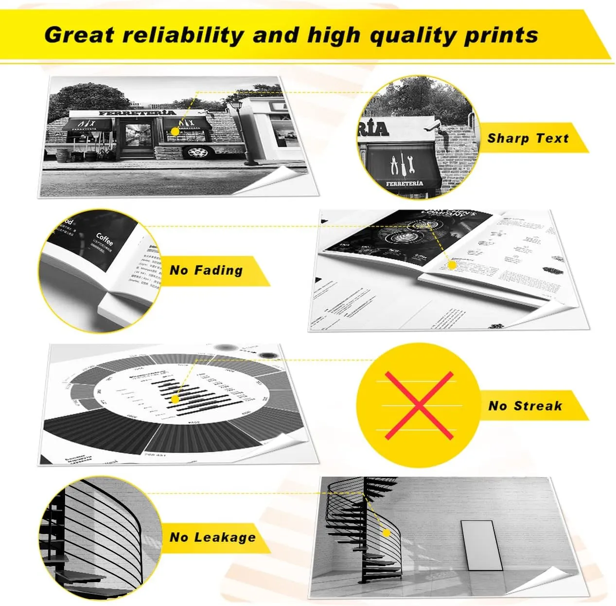 v4ink Compatible Toner Cartridge Replacement for Brother TN360 TN330 Work with HL-2140 HL-2170W DCP-7030 DCP-7040 MFC-7340 MFC-7345N MFC-7440N MFC-7840W Printer, 2-Pack