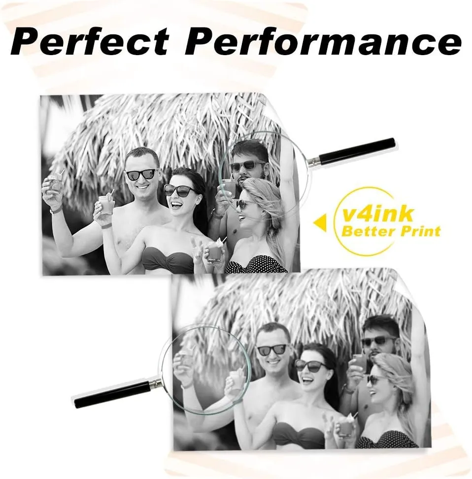 v4ink Compatible Toner Cartridge Replacement for Brother TN360 TN330 Work with HL-2140 HL-2170W DCP-7030 DCP-7040 MFC-7340 MFC-7345N MFC-7440N MFC-7840W Printer, 2-Pack