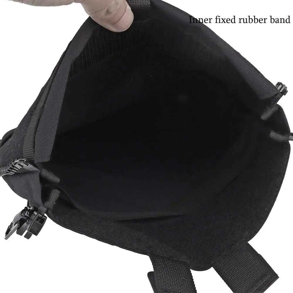 V5 PC Back Panel Water Bag,3L Water Hydration Carrier Zip On Back Panel Banger for Tactical Airsoft Vest