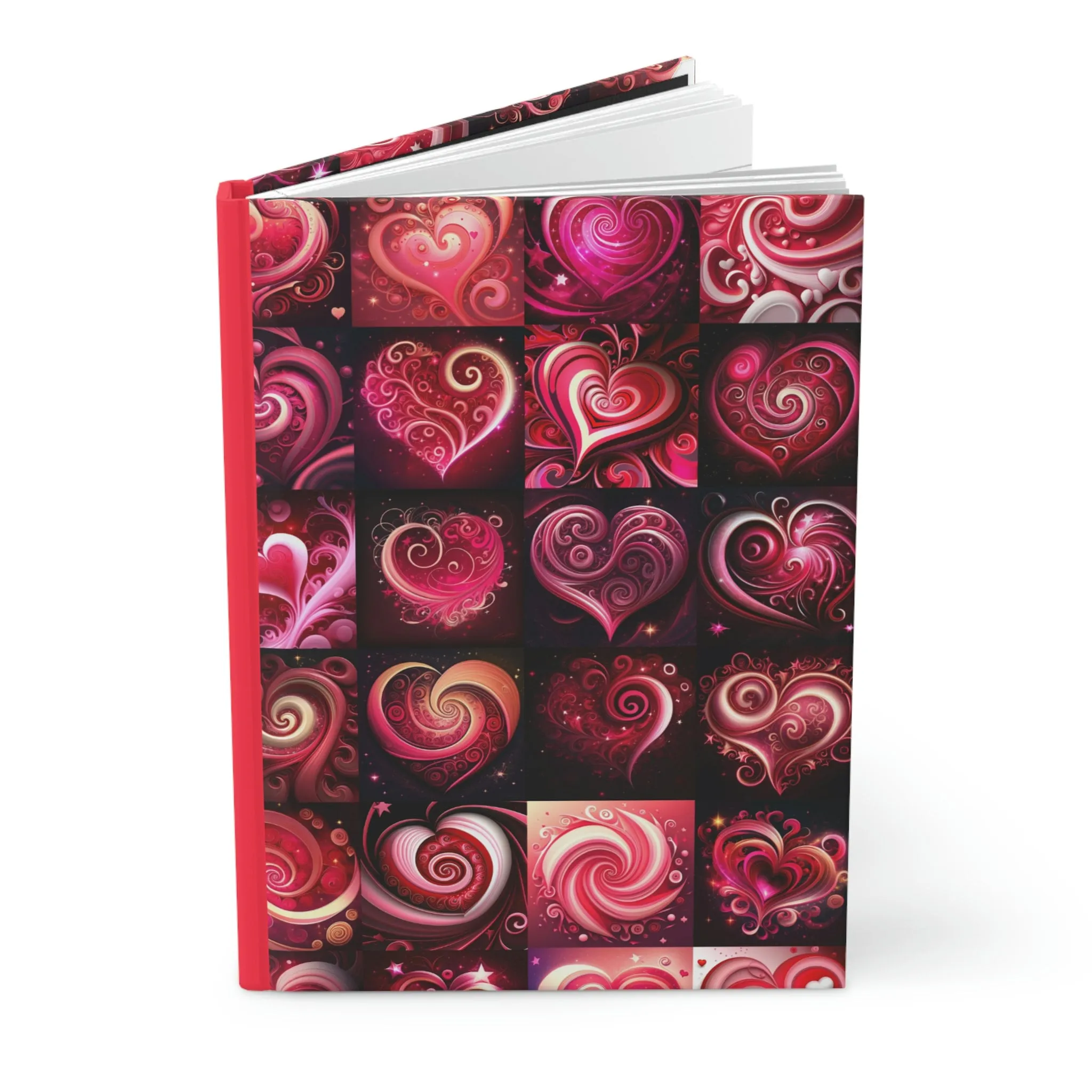 Valentine&#39;s Day Heart Journal  - 150 page (75 sheets) Lined Hardback Journal |Valentine Gift for Kids | Valentine Journal for Women