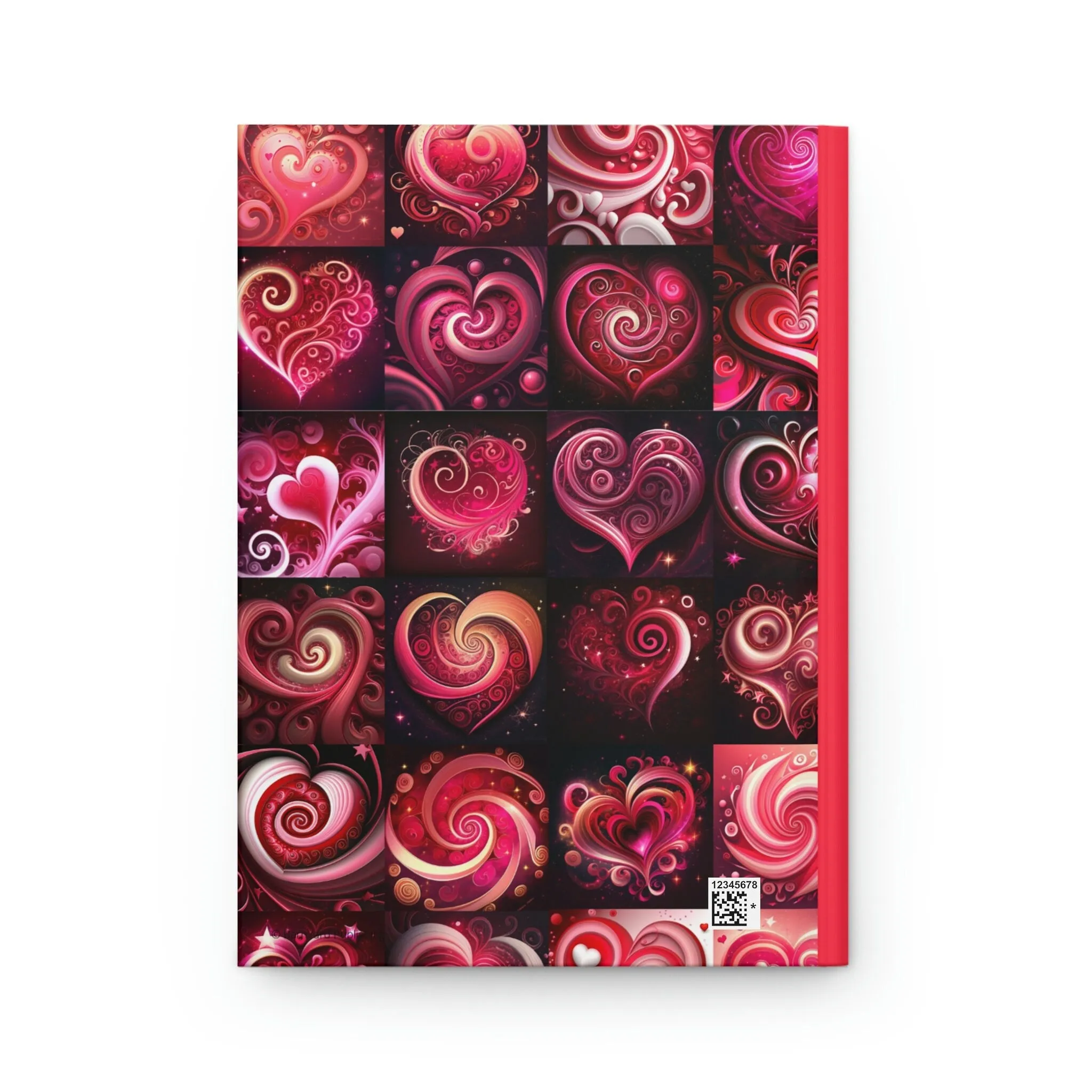 Valentine&#39;s Day Heart Journal  - 150 page (75 sheets) Lined Hardback Journal |Valentine Gift for Kids | Valentine Journal for Women