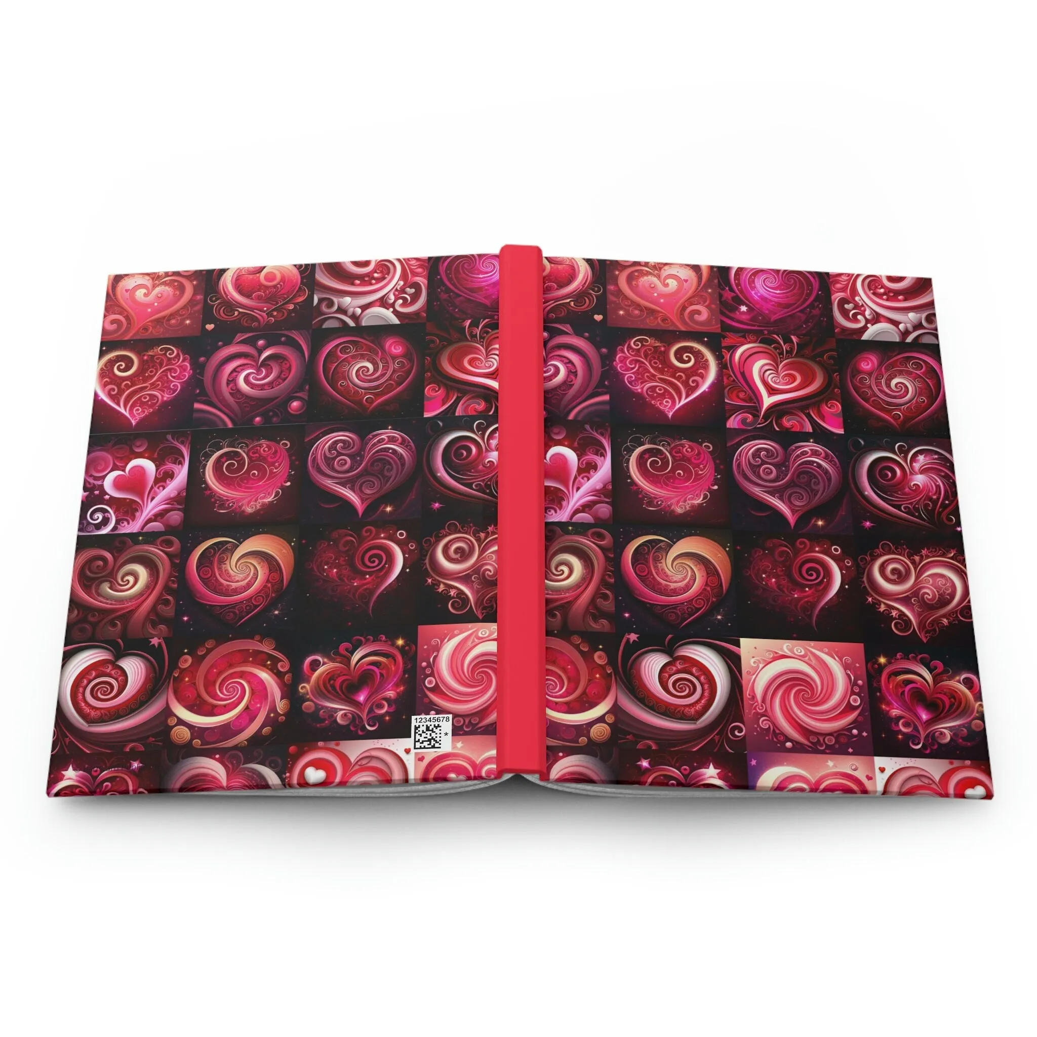 Valentine&#39;s Day Heart Journal  - 150 page (75 sheets) Lined Hardback Journal |Valentine Gift for Kids | Valentine Journal for Women