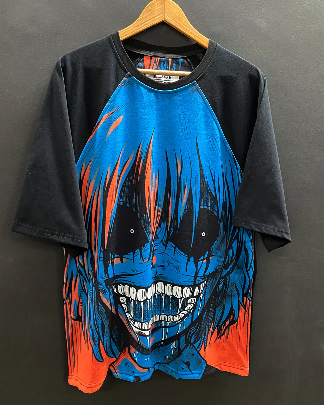 Vampire Oversized Raglan T-shirt