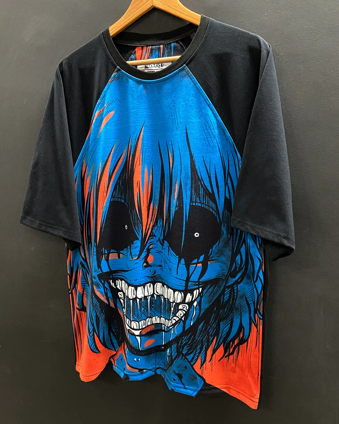 Vampire Oversized Raglan T-shirt