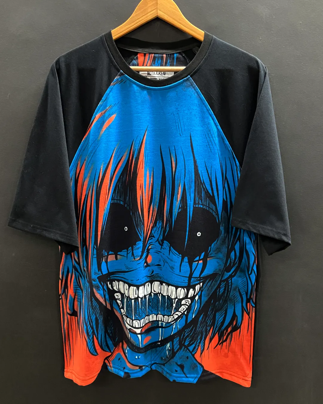 Vampire Oversized Raglan T-shirt