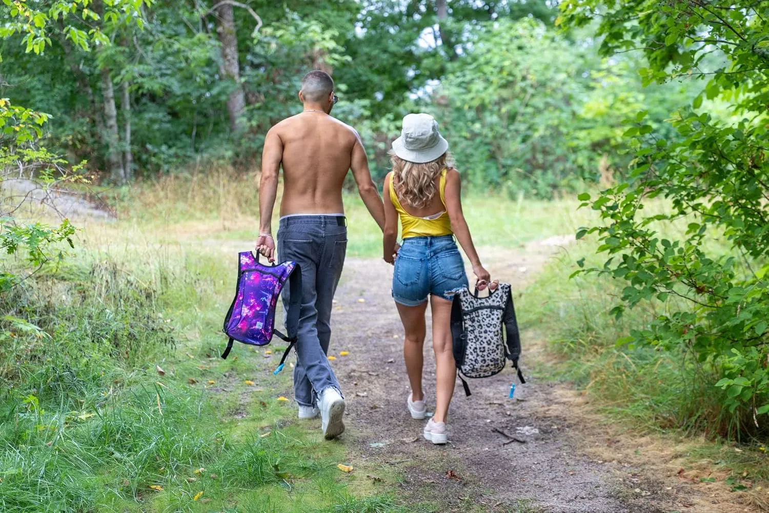 Vibe Festival Gear Hydration Pack Backpack with 2L Water Bladder for Women, Men, Teens, Kids - Hydropack Hydro Sports, Outdoor, Running, Camping, Hiking, Festivals, Raves
