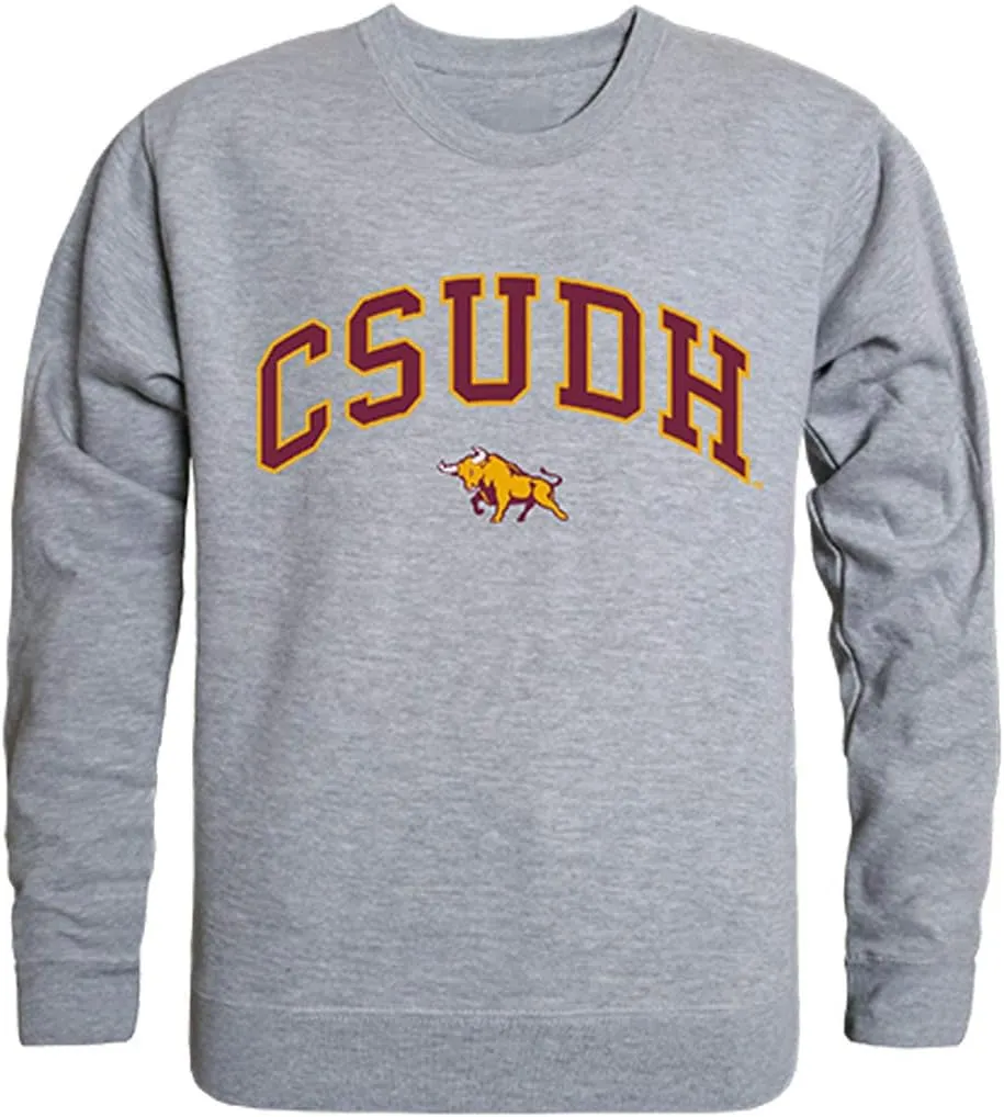 W Republic CSUDH California State University Dominguez Hills Toros Campus Crewneck Pullover Sweatshirt Sweate