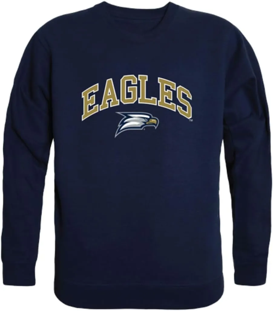 W Republic Georgia Southern University Eagles Campus Crewneck Sweatshirt Navy Medium