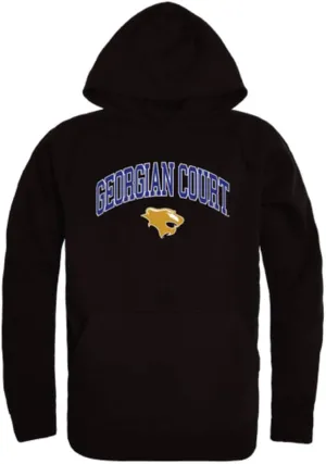 W Republic Georgian Court University Lions Campus Fleece Hoodie Sweatshirts Black XX-Large