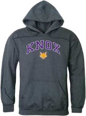 W Republic Knox College Prairie Fire Campus Hoodie Sweatshirts - Heather Charcoal, Medium
