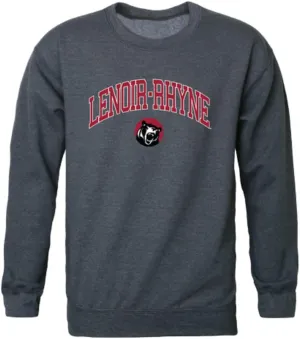 W Republic Lenoir-Rhyne University Bears Campus Crewneck Sweatshirt Heather Charcoal Small