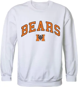 W Republic Mercer University Bears Campus Crewneck Pullover Sweatshirt Sweate