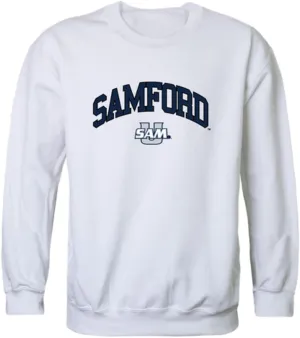 W Republic Samford University Bulldogs Campus Crewneck Pullover Sweatshirt Sweate