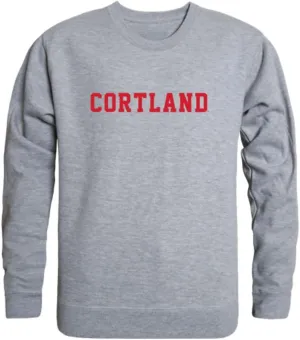 W Republic SUNY Cortland Red Dragons Mom Crewneck Pullover Sweatshirt Sweater