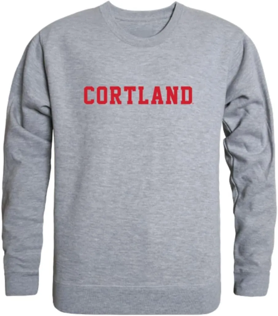 W Republic SUNY Cortland Red Dragons Mom Crewneck Pullover Sweatshirt Sweater