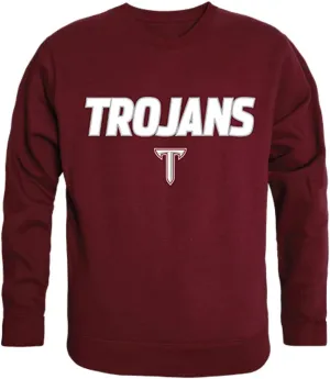W Republic Troy University Trojans Campus Crewneck Pullover Sweatshirt Sweate